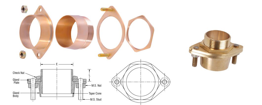 Flange Type Cable Gland